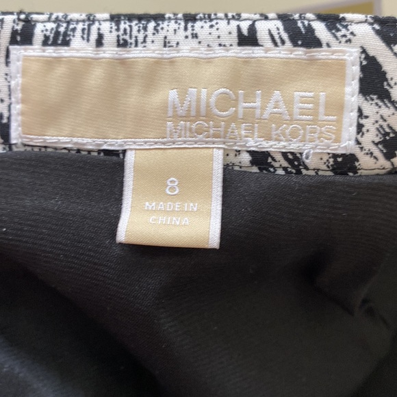 🎉HP👉NWT Michael Kors Print Mini Skirt - Picture 5 of 10